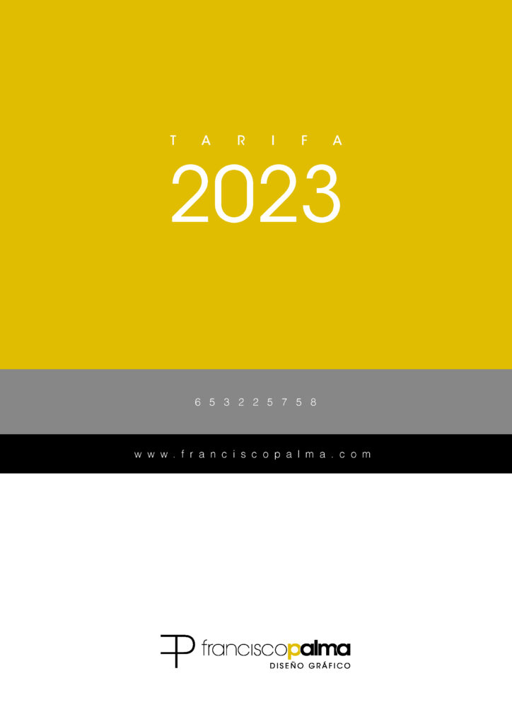Tarifa Francisco Palma 2023 portada